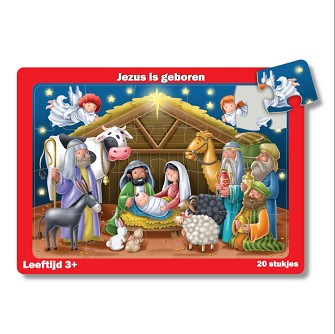 Puzzel Jezus is geboren